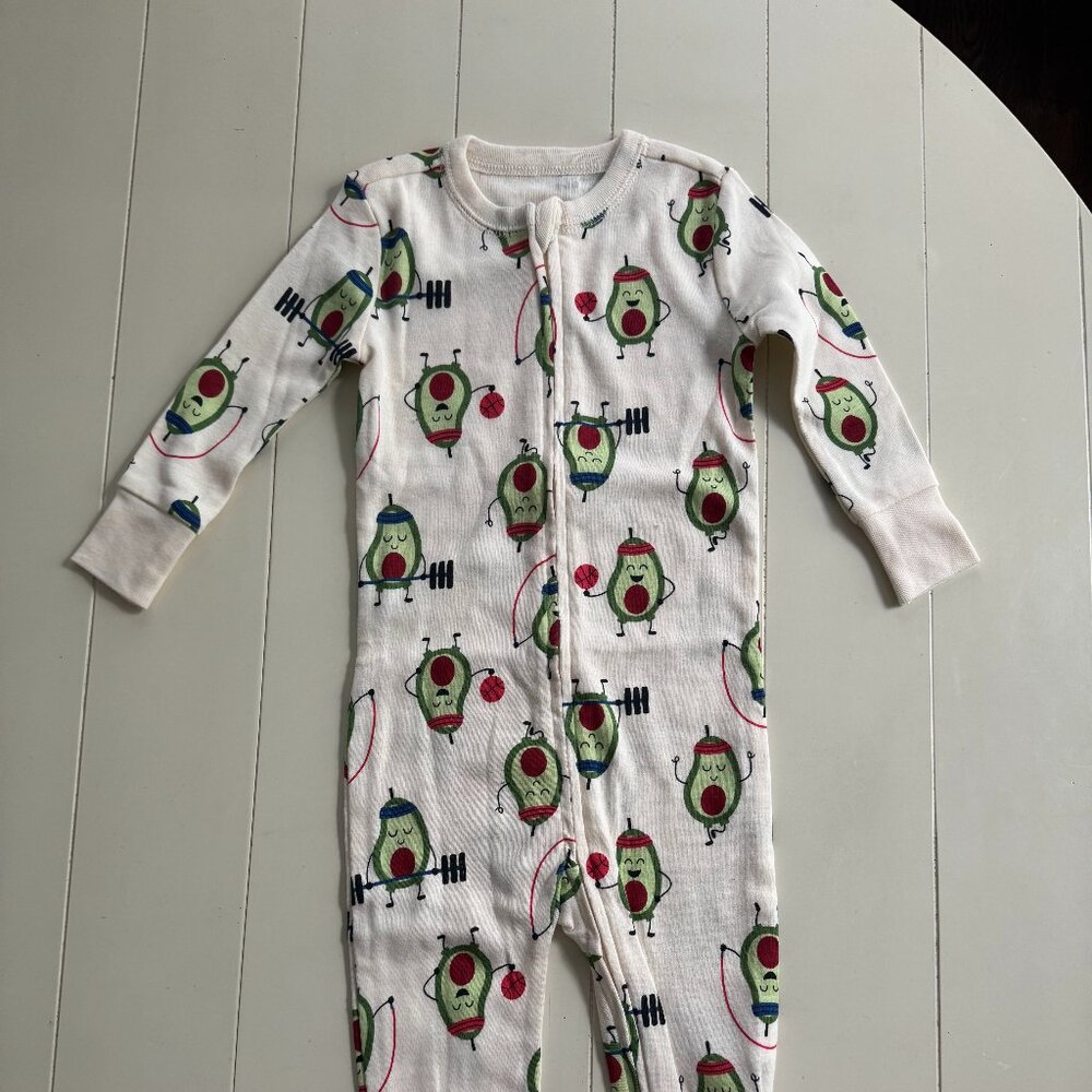 NWOT Old Navy Avocado Onesie | 12-18mo